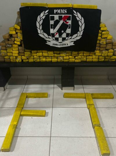 Imagem da notícia Carga de maconha é descoberta em caminhão e homem acaba preso em Três Lagoas